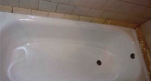 Реставрация ванны жидким акрилом | Таганская